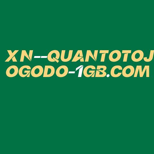 Logo da XN--QUANTOTOJOGODO-1GB